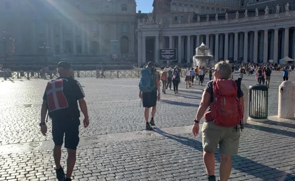 International Walk 2024 - Arrivo a Roma